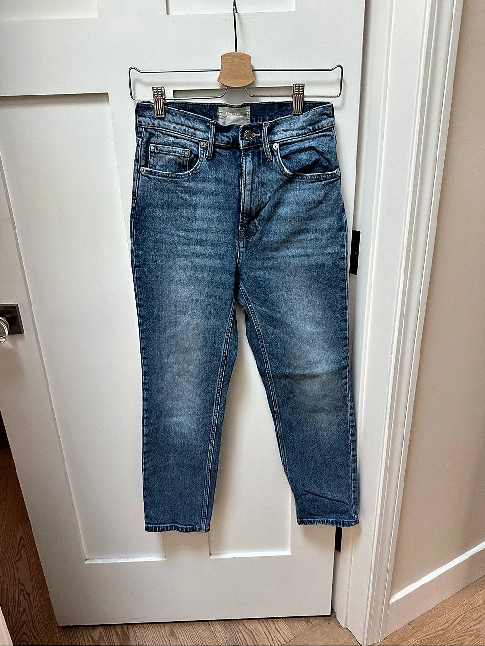 Everlane Original Cheeky Jean High Rise Straight Jeans Denim size 26